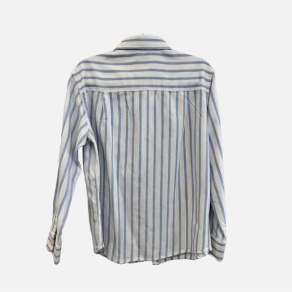 Boys Long Sleeve Striped Dress Shirt - Picture 2 of 2